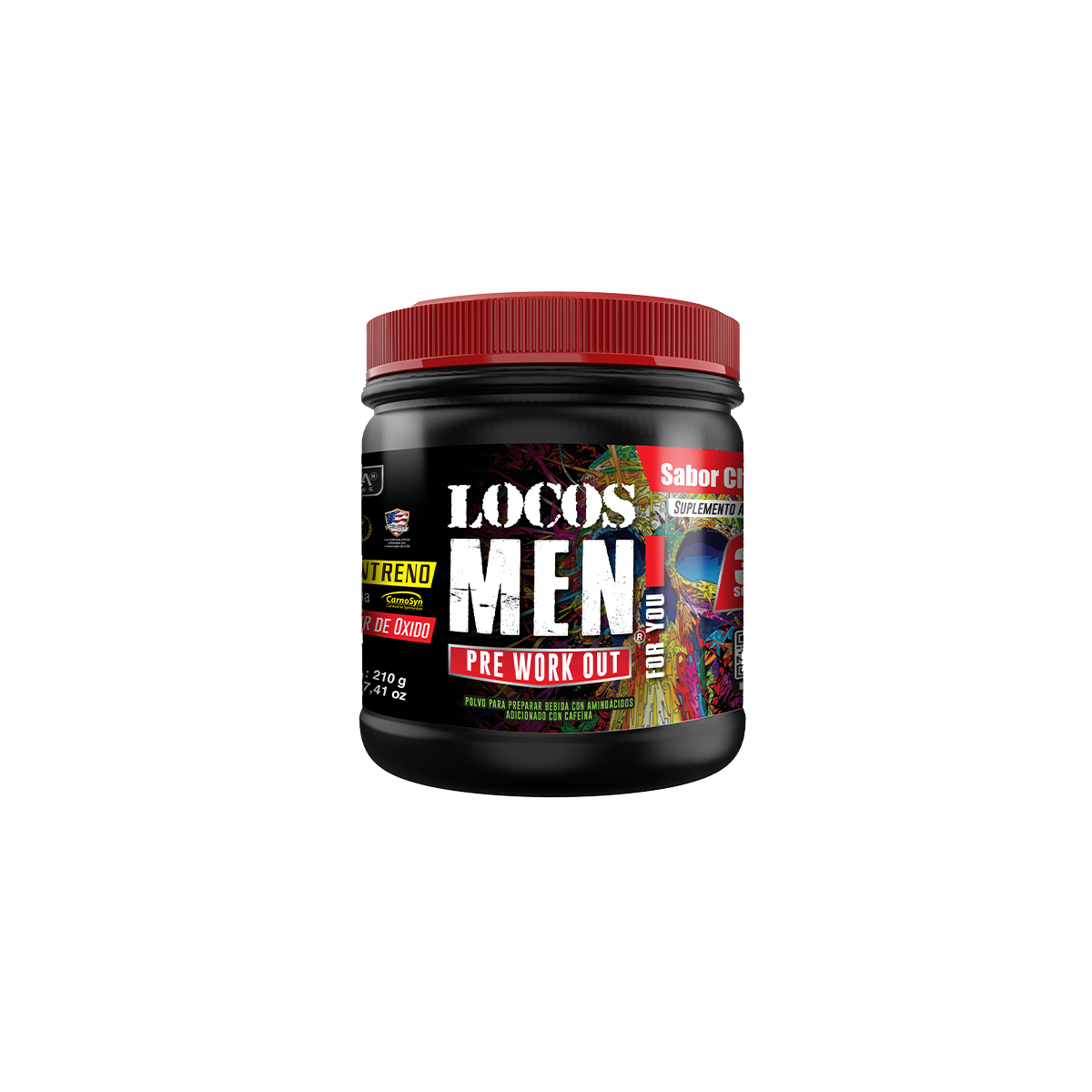 LOCOS MEN PRE-WORKOUT 210g