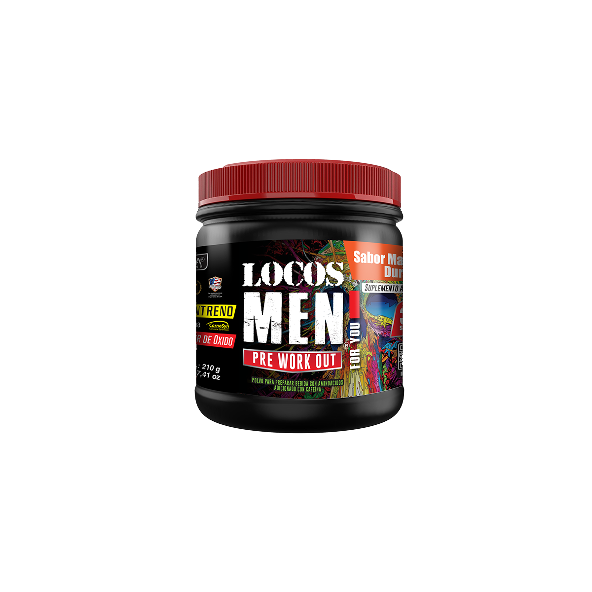 LOCOS MEN PRE-WORKOUT 210g