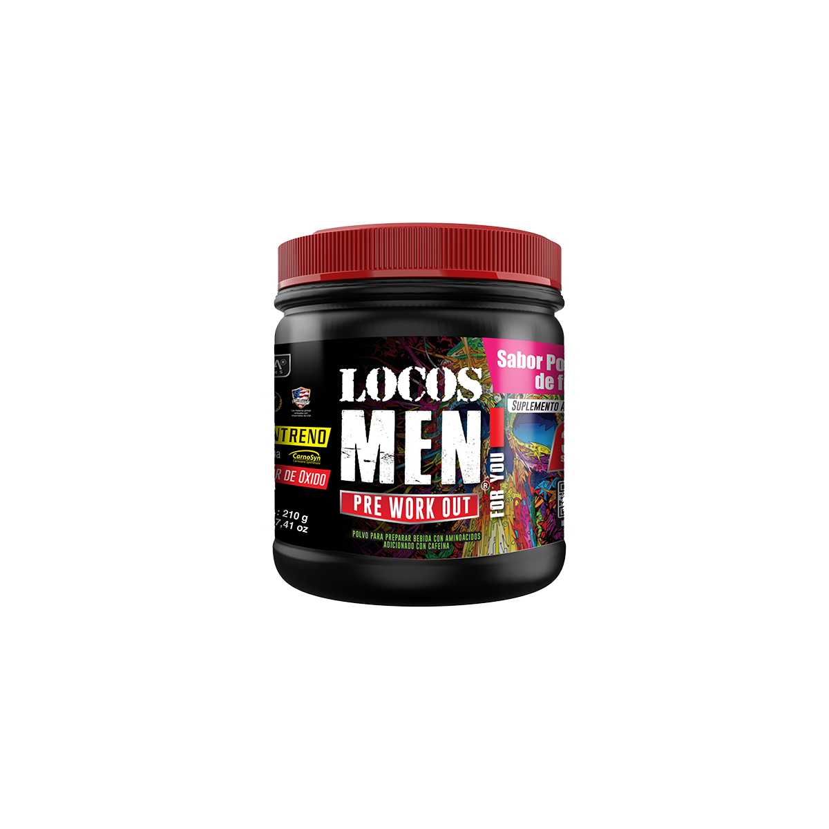 LOCOS MEN PRE-WORKOUT 210g
