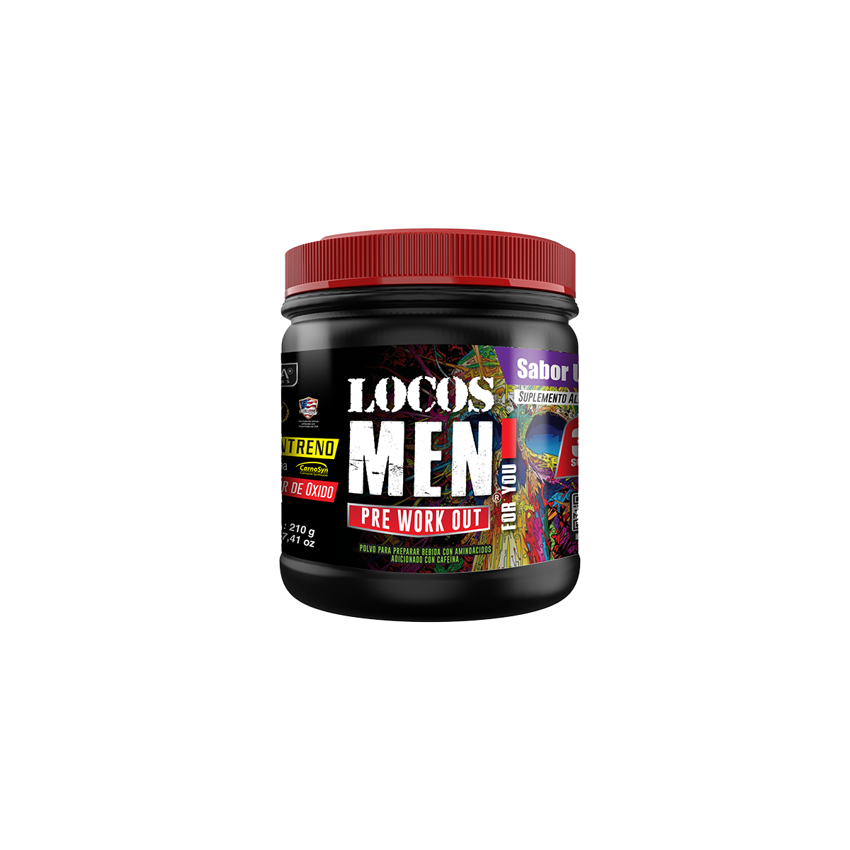 LOCOS MEN PRE-WORKOUT 210g