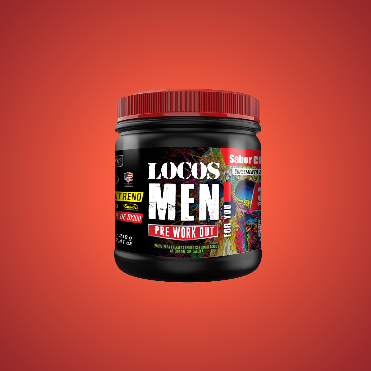 LOCOS MEN PRE-WORKOUT 210g